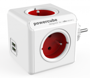 PowerCube Extended USB Red